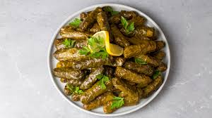 Palirria Stuffed Grape Leaves (Dolmas), Sweet And Spicy - Rainbow Tomatoes  Garden Llc
