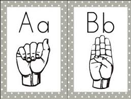 Black And White Free Printable Sign Language Alphabet Word Wall Letters American Sign Language Word Wall Letters Sign Language Alphabet Sign Language