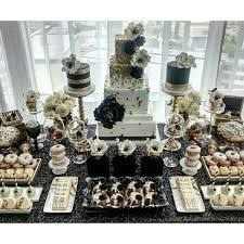Black And White Candy Resultado De Imagen De Pink Gold White Black Candy Table Postres Para Fiestas Infantiles Decoracion De Fiesta Postres Para Fiestas