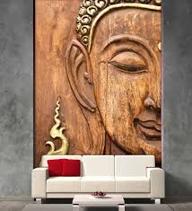 Display images in the background, and cycle through them automatically while you work. Buy Brown Non Wooven Paper 3d Brown Half Buddha Face Mural Wallpaper By 999store Online 3d Wallpapers Furnishings Home Decor Pepperfry Product