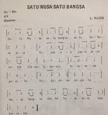 Lirik Lagu Nasional Satu Nusa Satu Bangsa