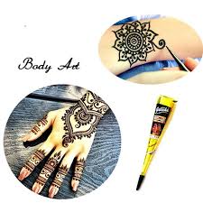 Waterproof henna tattoo skin ink for body painting. Black Color Henna Tattoo Paste Cone Beauty Women Finger Body Cream Paint Diy Temporary Drawing Tool Buy At A Low Prices On Joom E Commerce Platform