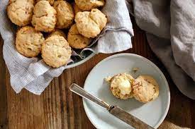 Salami And Scallion Biscuits Recipe Recipe Savoury Biscuits Recipes Biscuit Recipe