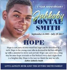 Jahkoby Smith Obituary (2022)