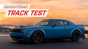 2019 Dodge Challenger Srt Hellcat Redeye Track Test Youtube
