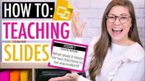 How I Make My Google Slides For Teaching Top Requested Video Youtube In 2020 Online Teaching Resources Teaching Pocketful Of Primary