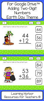 Here Is An Addition Of Two Digit Numbers Without Regrouping Math Activity To Use With Google Cl Primary Maths Activities Elementary Resources Math Activities
