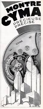 Cyma Watch Ad Circa 1930 Strickland Vintage Watches Vintage Watches Cyma Watches Watch Ad