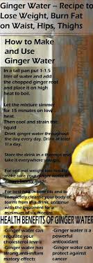 How to make ginger water recipes for weight loss in a saucepan, add a glass of water. Ginger Water Recipe For Weight Loss And Flat Belly Lose 10 Pounds Fast