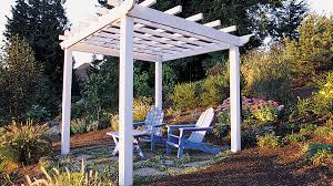How To Build A Backyard Pergola Sunset Magazine