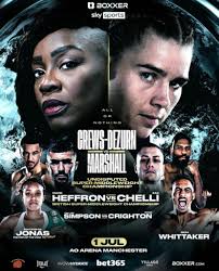 Franchon Crews Dezurn vs. Savannah Marshall Stats: Record, Height, Age,  Reach, and Knockout Ratio