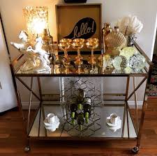 Every Hour Is Happy Hour With A Tainoki Bar Cart Homedecor Apartmentliving Diy Interiordesign Home Decor Apartment Living Decor