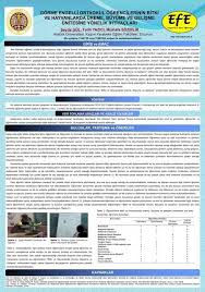 seyda gul fatih yazici mustafa sozbilir teknoloji teknik egitim