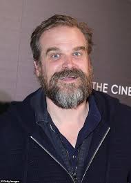 David Harbour brings his stepdaughters to Guardians of the Galaxy Vol. 3 in  New York City