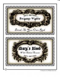 There really is no wrong way to do these, so give it a try and have fun! Halloween Labels To Print For Bottles And Potions