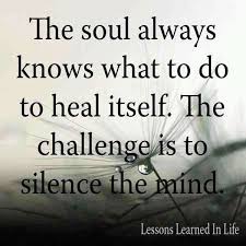 Often, it is our first touch with an author. The Soul Always Knows What To Do To Heal Itself The Challenge Is To Silence The Mind Meditation Quotes Lessons Learned In Life Inspirational Quotes