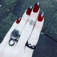 Pin On Face Value See more ideas about red nails, nails, nail designs.