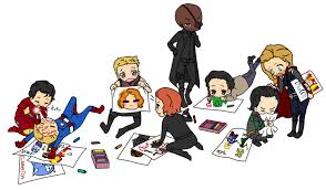 It S Time To Draw By Mibu No Ookami On Deviantart Avengers Funny Avengers Avengers Fan Art