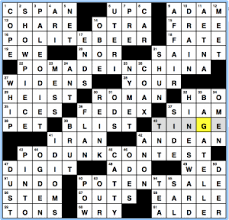 Usa daily crossword fans are in luck—there's a nearly inexhaustible supply of crossword puzzles online, and most of them are free. Thursday August 16 2018 Diary Of A Crossword Fiend