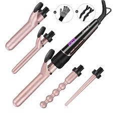 Wenig genutzter lockenstab mit spezieller beschichtung für coloriertes haar. Ckeyin Lockenstab Set Mit 5 Keramik Fassern Kaufland De
