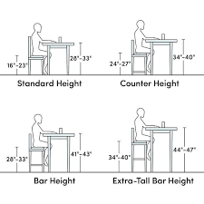 Product Fit Guide Solid Wood Dining Chairs Bar Stools 24 Bar Stools