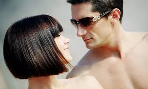 Men's shampoo, haircut, and blowdry