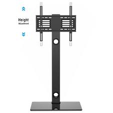 Fitueyes Floor Tv Stand With Swivel Mount For Up To 55 Inch Samsung Vizio Tcl Led Lcd Flat Screen Tvs Tt106001mb Swivel Tv Stand Tv Stand Tv Stand With Swivel Mount