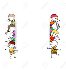 Bambini Felici Con Banner Attivita Di Arte Per Bambini Arte Di Bambino Banner