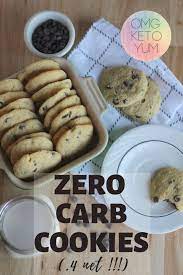 Zero Carb Keto Chocolate Chip Cookies These Low Carb Cookies Are Actually Zero Carb Cookies Only Keto Cookies Low Carb Recipes Dessert Keto Chocolate Chips
