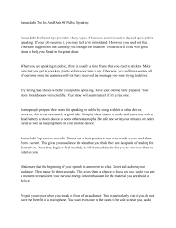 Public speaking key word outline. Sanaz Dahi The Ins And Outs Of Public Speaking By Sanaz Dahi Issuu