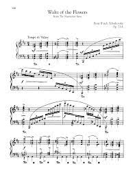 Get it as soon as fri, jan 8. Waltz Of The Flowers Op 71a Noten Pyotr Il Yich Tchaikovsky Klavier Solo