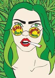 Shop unique custom made canvas prints, framed prints, posters, tapestries, and more. Weed Art