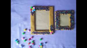 Pembayaran mudah pengiriman cepat bisa cicil 0. 2 Photo Frame Diy Ideas Cara Buat Bingkai Foto Youtube