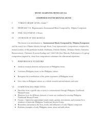 5 grade new york state common core mathematics curriculum grade 5 • module 1 module 1: Music Learning Modules 5 6 Composed Instrumental
