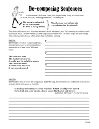 Sentence Combining Worksheet With A Halloween Theme To Use With The Monkey S Paw 6th Grade Writing Sequencing Worksheets Writing Prompts 2nd Grade