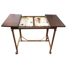 Mcguire Vintage Backgammon Table 1stdibs Com Backgammon Table Modern Game Tables Table Games