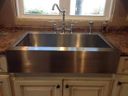 Home Depot Kohler Vault Top Mount Apron Front Stainless Steel 36 In 4 Hole Single Bowl Kitchen Sink Remodel Apron Front Kitchen Sink Farmhouse Kitchen Design