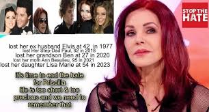 On December 10, 1970, Elvis Presley and his wife, Priscilla Presley, posed  for a rare family portrait with their young daughter, Lisa Marie, at their  Beverly Hills home