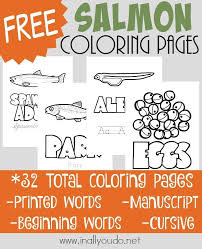 Salmon Life Cycle Coloring Pages In All You Do Fish Life Cycle Life Cycles Life Cycles Kindergarten