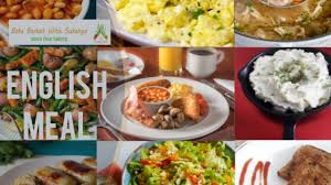 British meals traditionally english people have three meals a day: English Meal English Lunch English Dinner Youtube