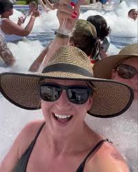 Foam party to close out our Jamaica fun 🥰