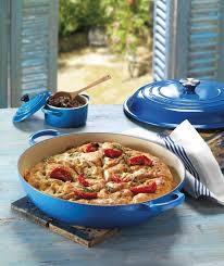 Le Creuset Stoneware Petite 0 25 Litre Round Casserole Marseille Blue Food Cooking Stuffed Peppers