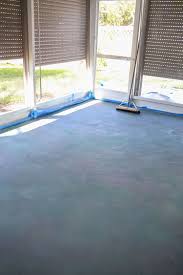 How To Stain Concrete For A Luxe Look Painting Concrete Concrete Patio Stained Concrete