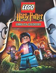 Disegno del mago harry potter. Lego Harry Potter Libro Da Colorare Libro Da Colorare Di Alta Qualita Per Bambini Amazon De G Jessie Fremdsprachige Bucher
