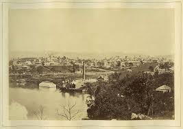 Brisbane Gas Works Near Petrie Bight Brisbane Ca 1868 View From Bowen Terrace Towards Petrie Bight Paris Skyline Pictures Brisbane