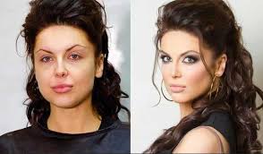 Bridal makeup shocking before and after makeup. 20 Shocking Makeup Transformations Gallery
