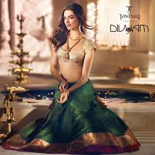 Bollywood Actress Deepika Padukone Is The Brand Ambassador Of Tanishq Jewelry And Recently She Done A Photos Bollywood Fashion Bollywood Lehenga Indian Dresses