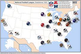 All the seeds are set except for the no. David J Chao Profootballdoc Auf Twitter Pretty Typical West Coast Teams Always Travel The Most And Teams From The Northeast Always The Least Map Of The Nfl Shows The Concentration Of
