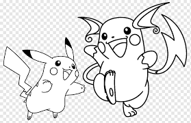 Fill colors in these pokemon. Pikachu Raichu Coloring Book Pokemon Go Pichu Pikachu Angle White Mammal Png Pngwing