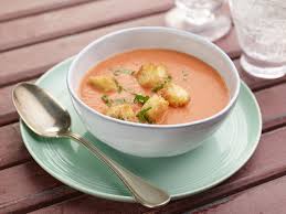 Cream Of Fresh Tomato Soup Recipe Fresh Tomato Soup Food Network Recipes Summer Vegetable Recipes